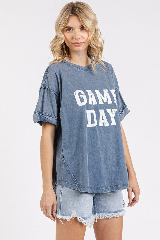 Camiseta de manga corta y cuello redondo GAME DAY de Mittoshop