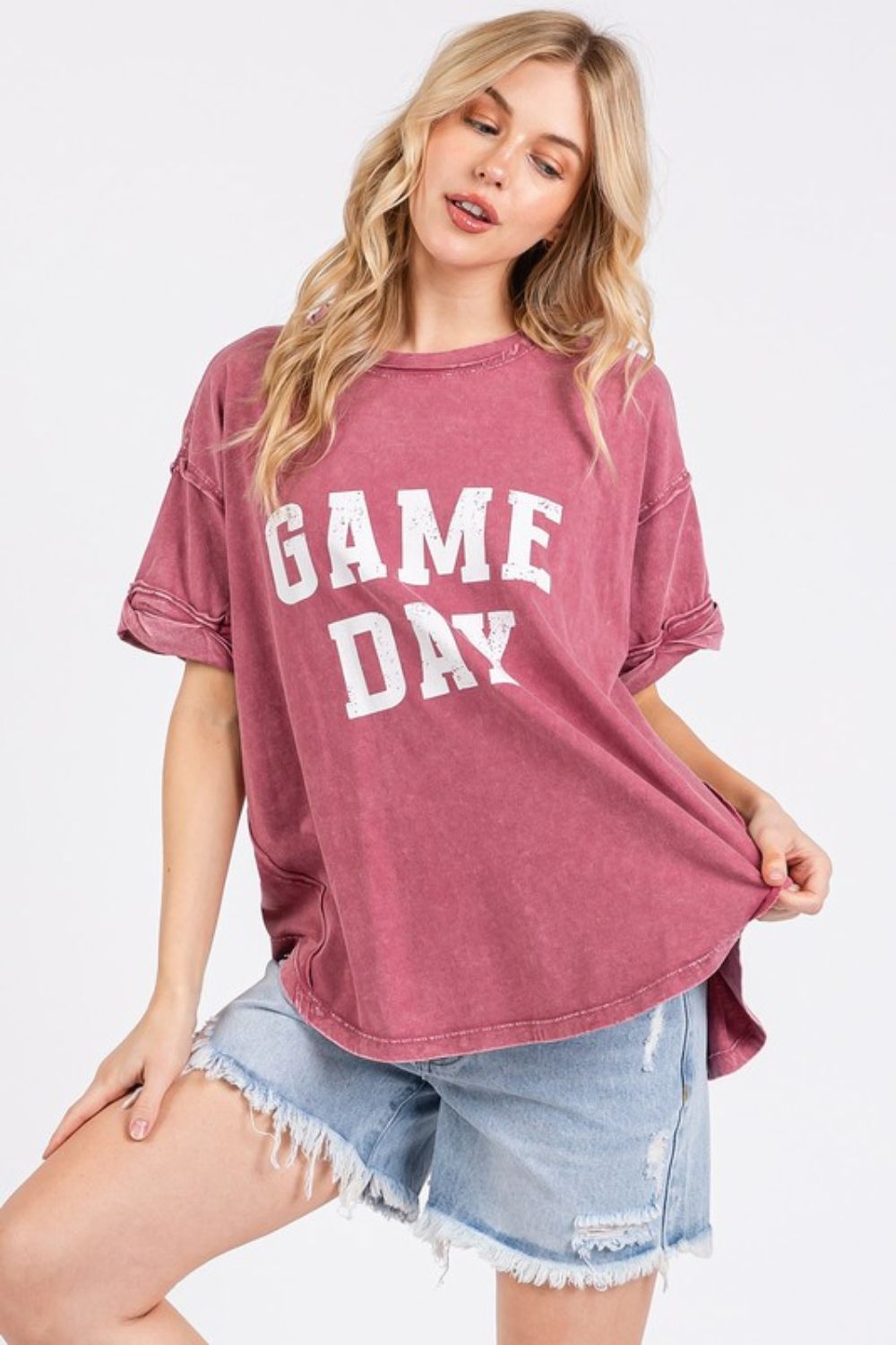 Camiseta de manga corta y cuello redondo GAME DAY de Mittoshop