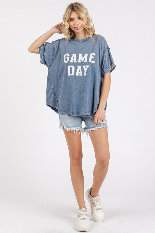 Camiseta de manga corta y cuello redondo GAME DAY de Mittoshop