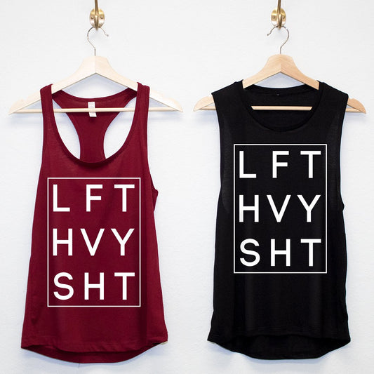 Lift Heavy Workout Tank Top - 스타일 선택