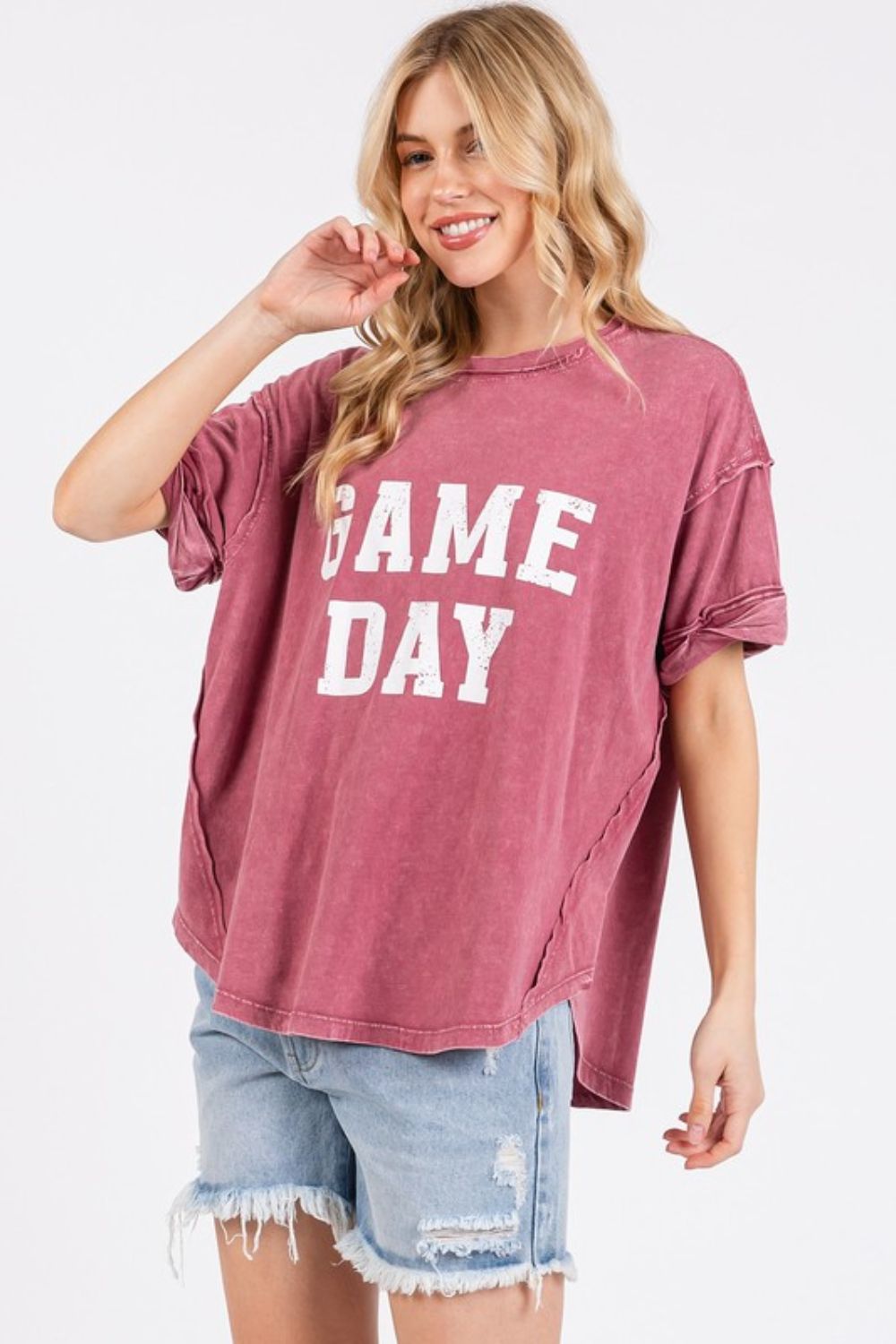 Camiseta de manga corta y cuello redondo GAME DAY de Mittoshop