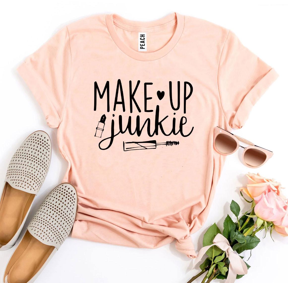 Camiseta de adicta al maquillaje