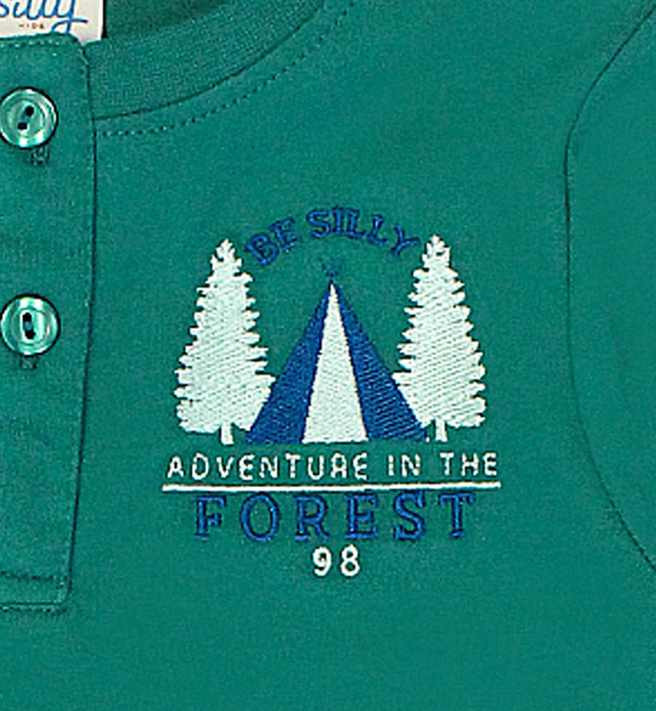 Camiseta orgánica Aventura en el bosque