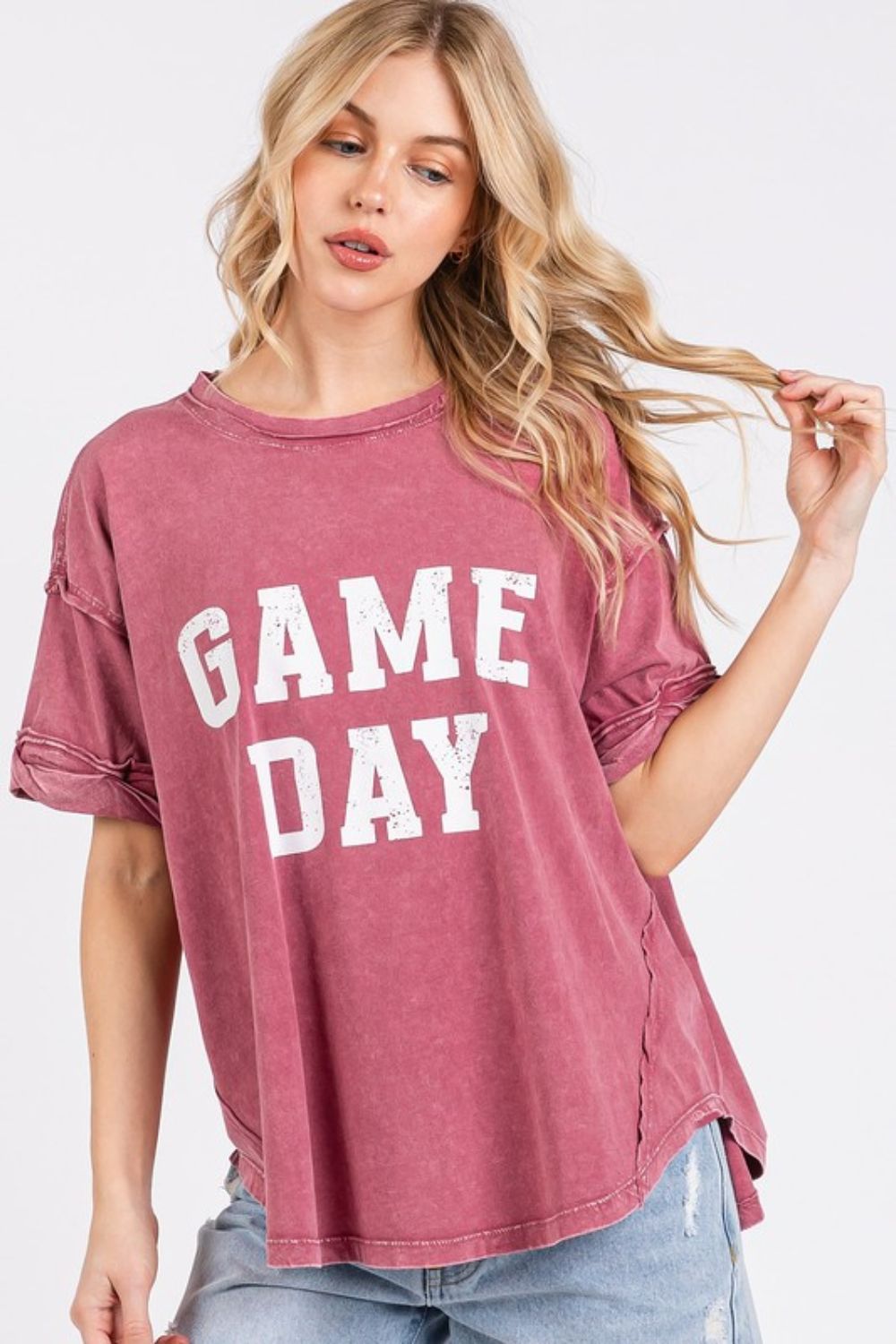 Camiseta de manga corta y cuello redondo GAME DAY de Mittoshop