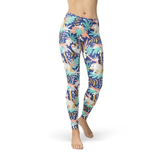 Leggings de perezoso para mujer