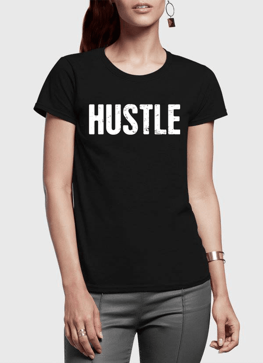 Camiseta de mujer Hustle de media manga